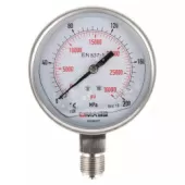 Манометр гидравлический GARWIN PRO 819050-3 (2000 бар, 100 мм, 1/2")